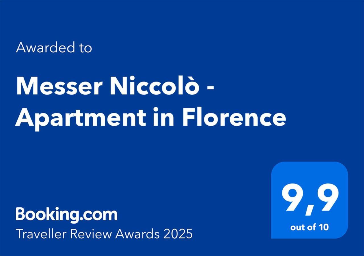 Messer Niccolo - Apartment In Флоренция Экстерьер фото